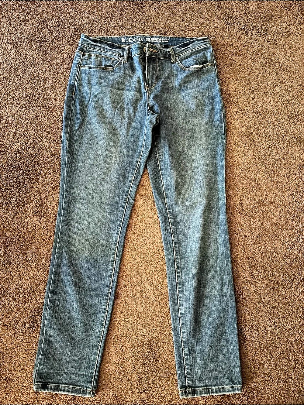 R Jeans Women's Straight Leg Jeans Waist 29 Like New